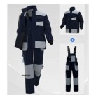 Navy Bib Work Overall